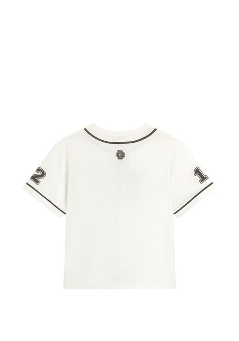 T-shirt con logo DOLCE & GABBANA KIDS | L4JTHV G7P6THA6GA
